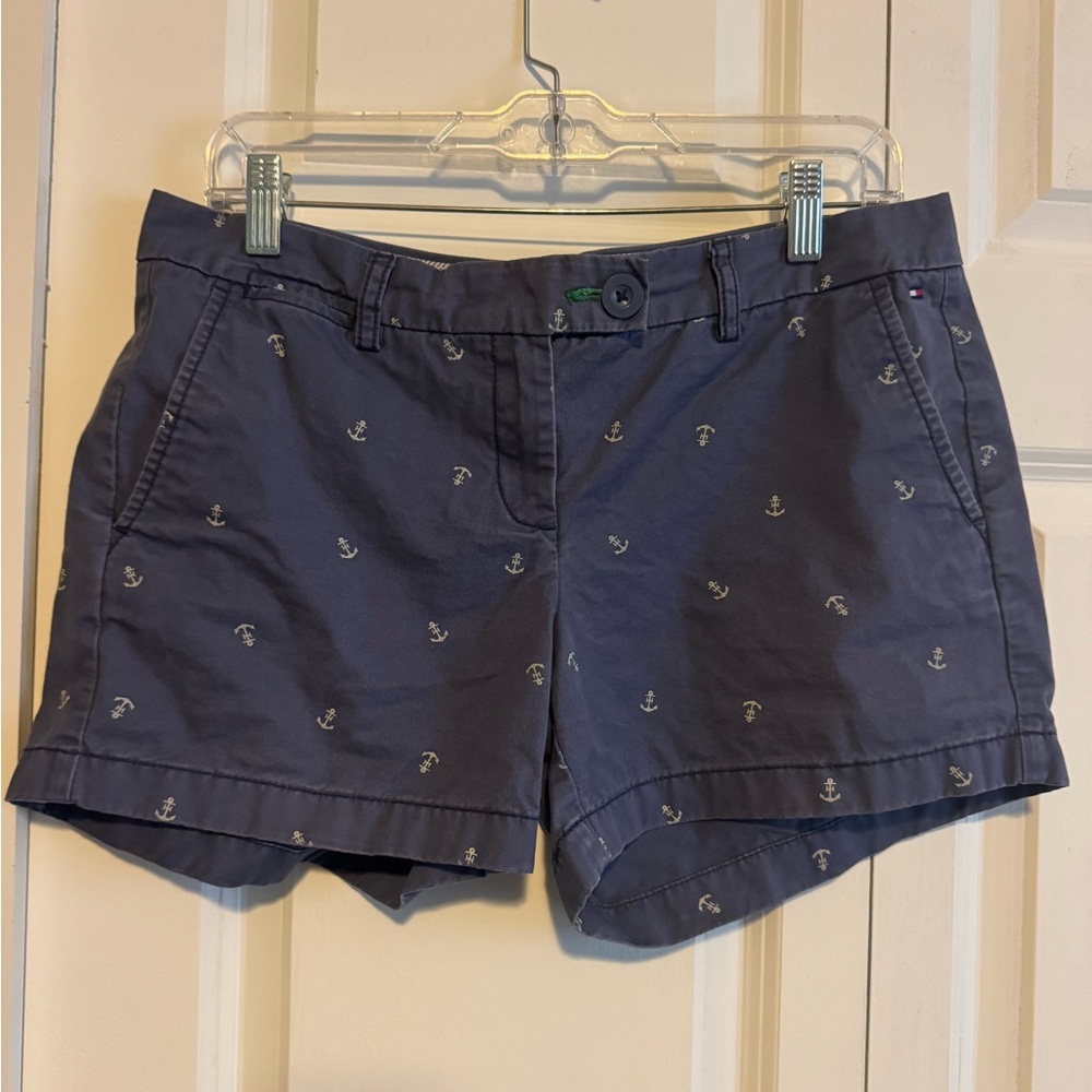 Tommy Hilfiger Blue  Shorts Casual Cotton Blend